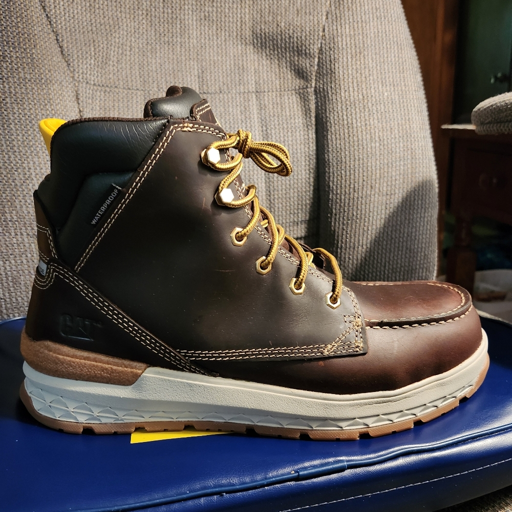 Men's Impact Waterproof Carbon Composite Toe Work Boot